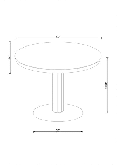 Becki Owens x LIVABLISS Arista BOAS-002 Dining Table
