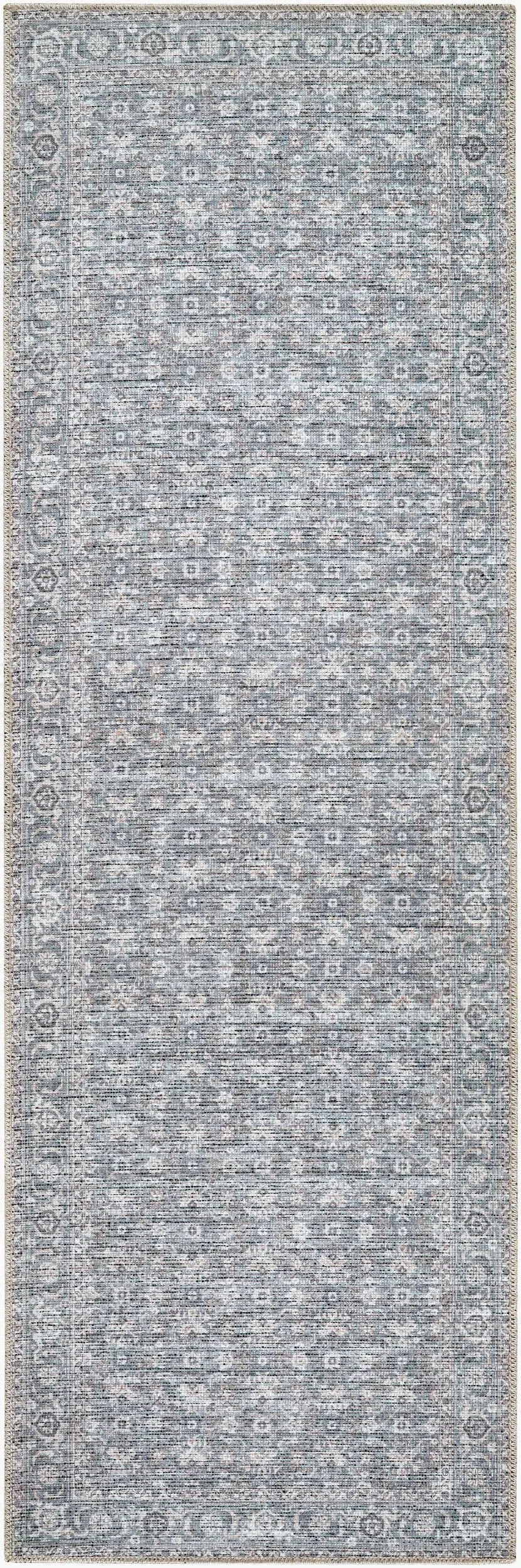 Livabliss x Becki Owens Aureta BOAU-2301 Steel-Blue Area Rug