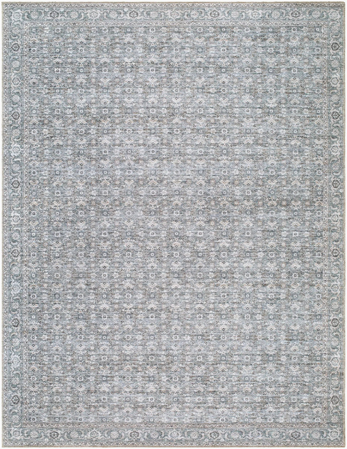 Livabliss x Becki Owens Aureta BOAU-2301 Steel-Blue Area Rug