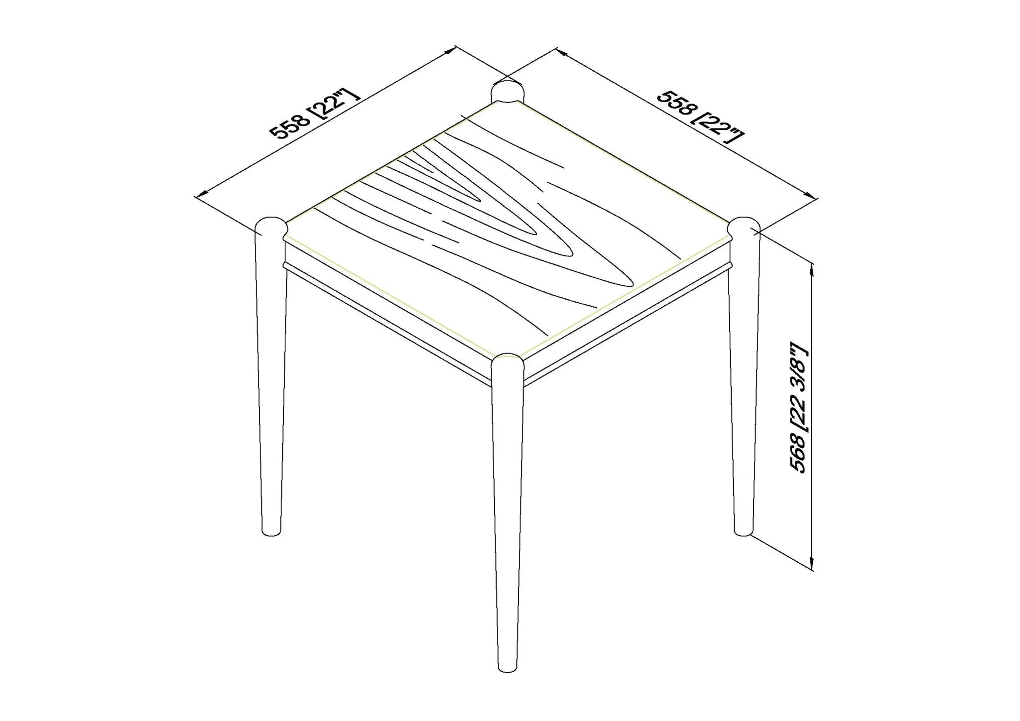 Brisa BOBR-002 End Table by Becki Owens x LIVABLISS