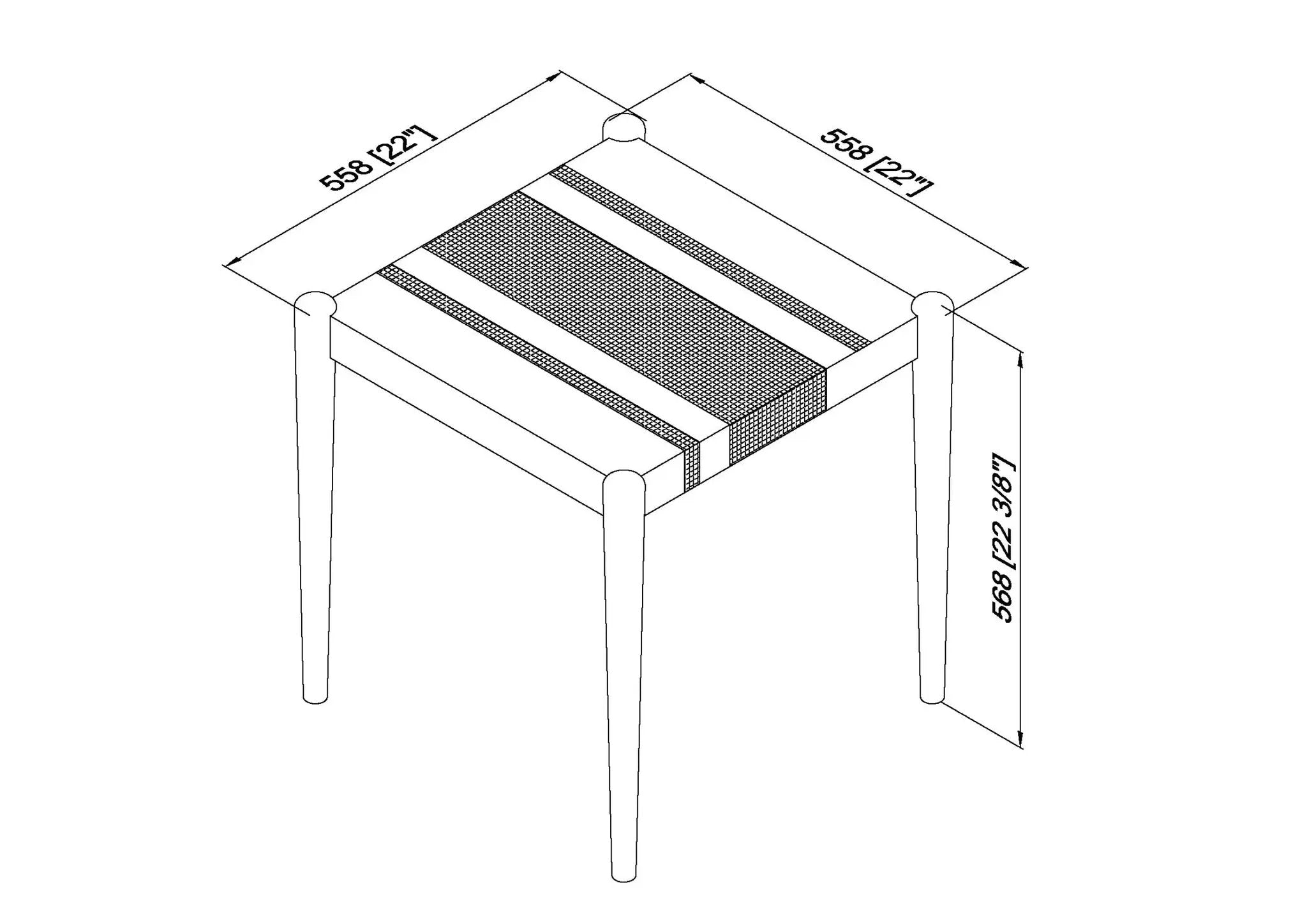Brisa BOBR-003 End Table by Becki Owens x LIVABLISS