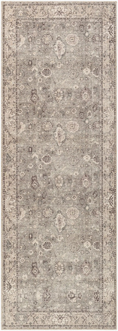 Davina BOCC-2301 Medium Gray Area Rug by Becki Owens x LIVABLISS