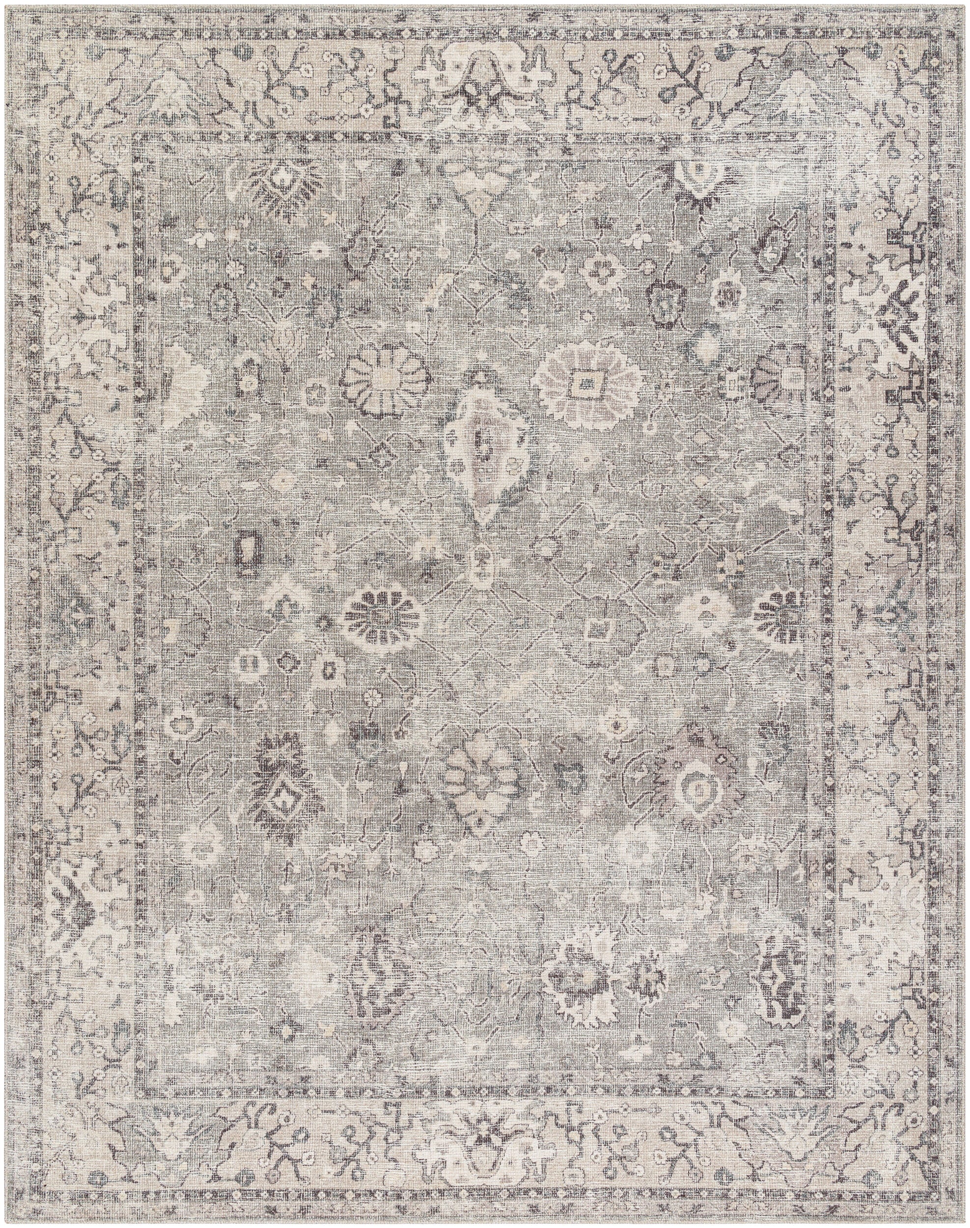 Becki Owens x LIVABLISS Davina BOCC-2301 Medium Gray Area Rug