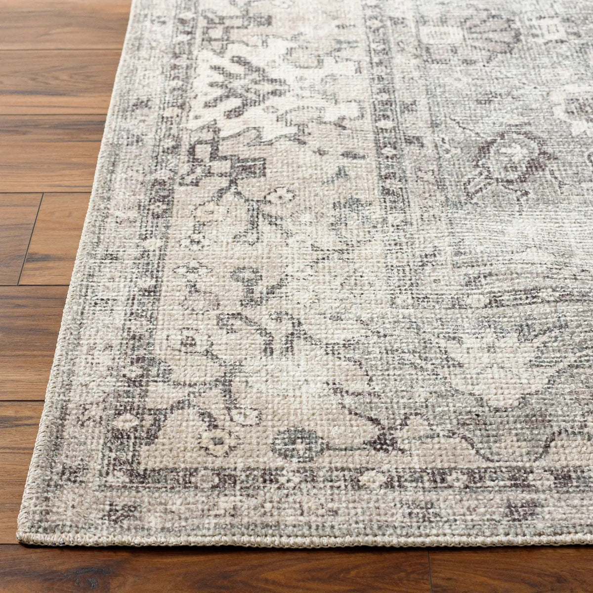 Davina BOCC-2301 Medium Gray Area Rug by Becki Owens x LIVABLISS