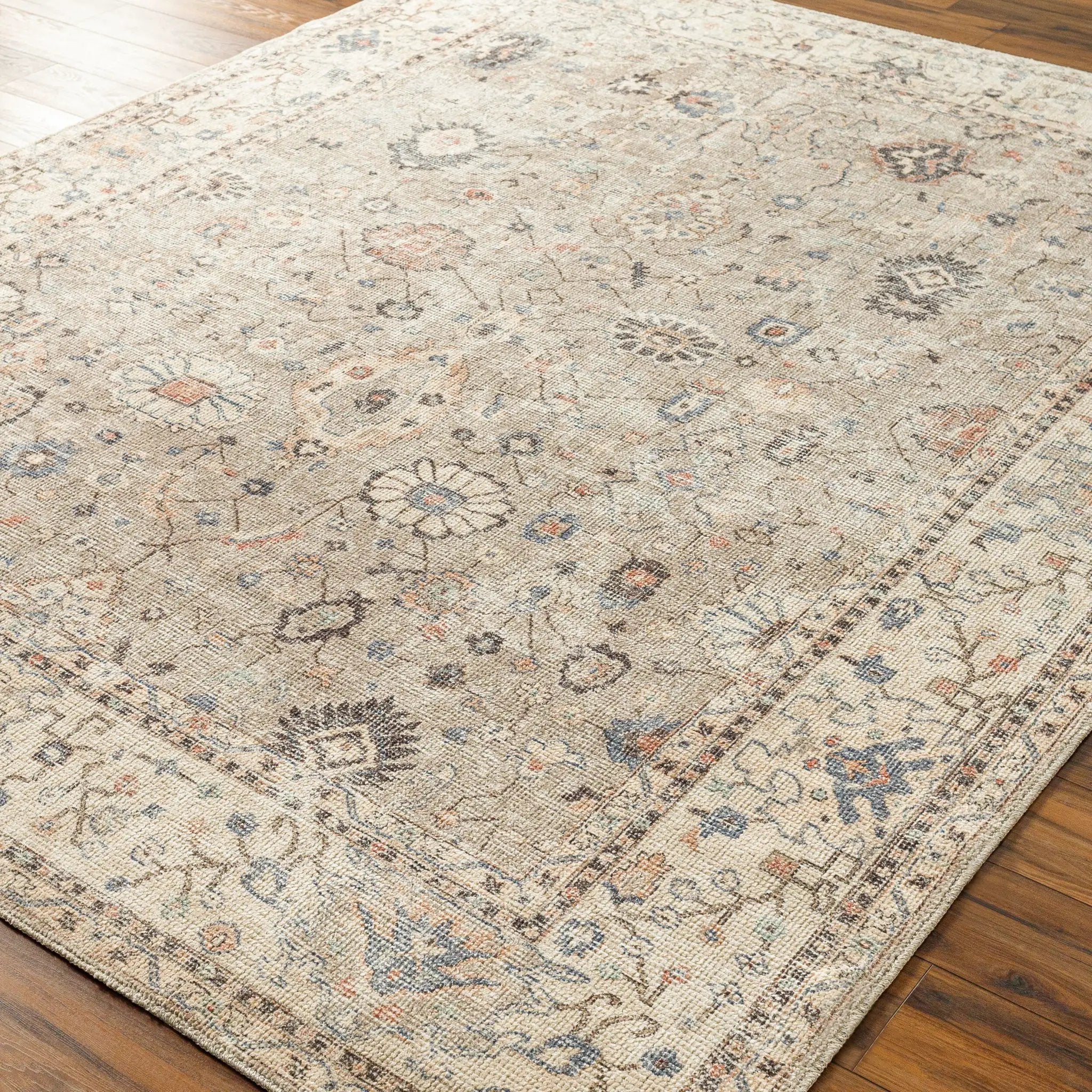 Davina BOCC-2302 Medium Gray Area Rug by Becki Owens x LIVABLISS