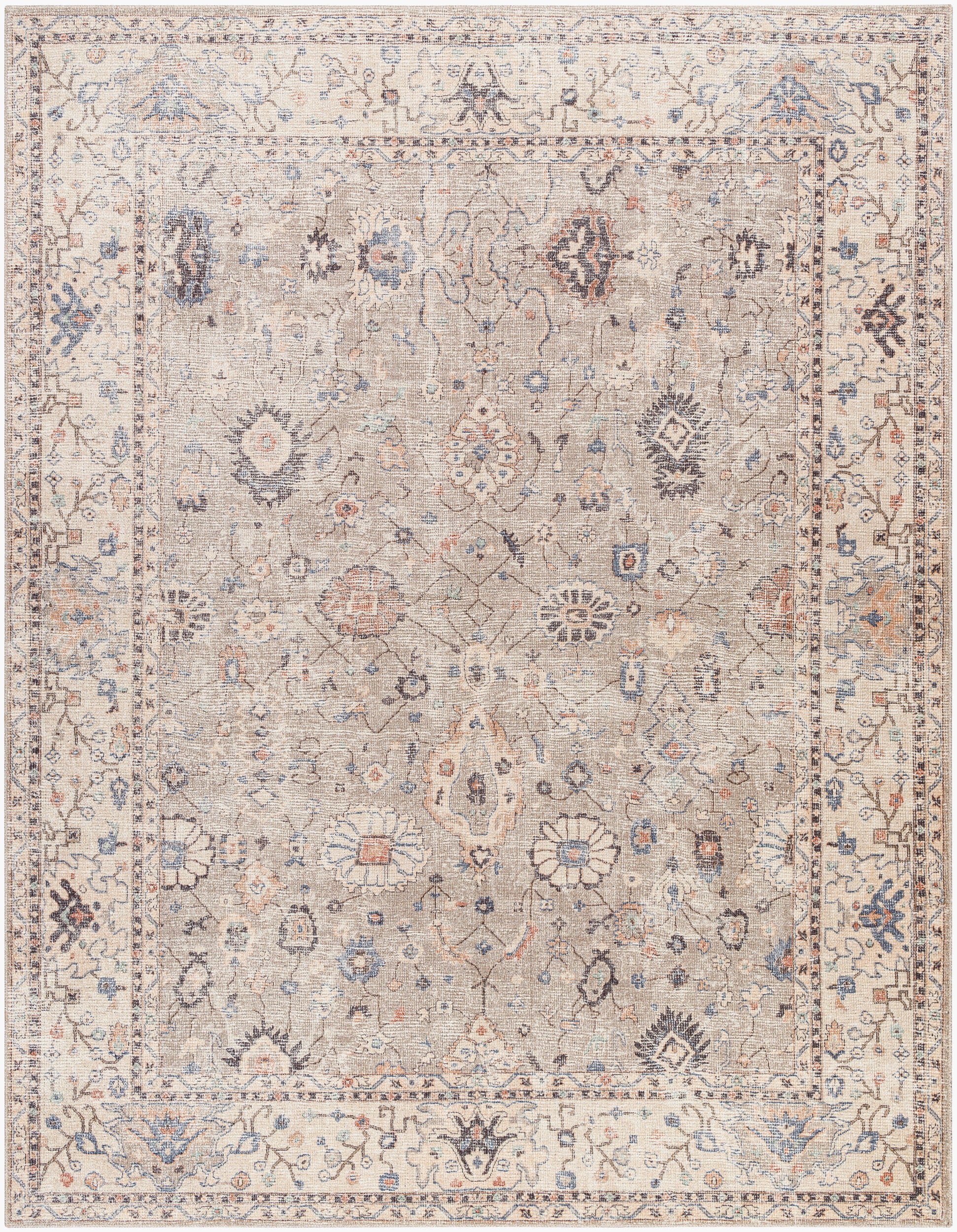 Becki Owens x LIVABLISS Davina BOCC-2302 Medium Gray Area Rug