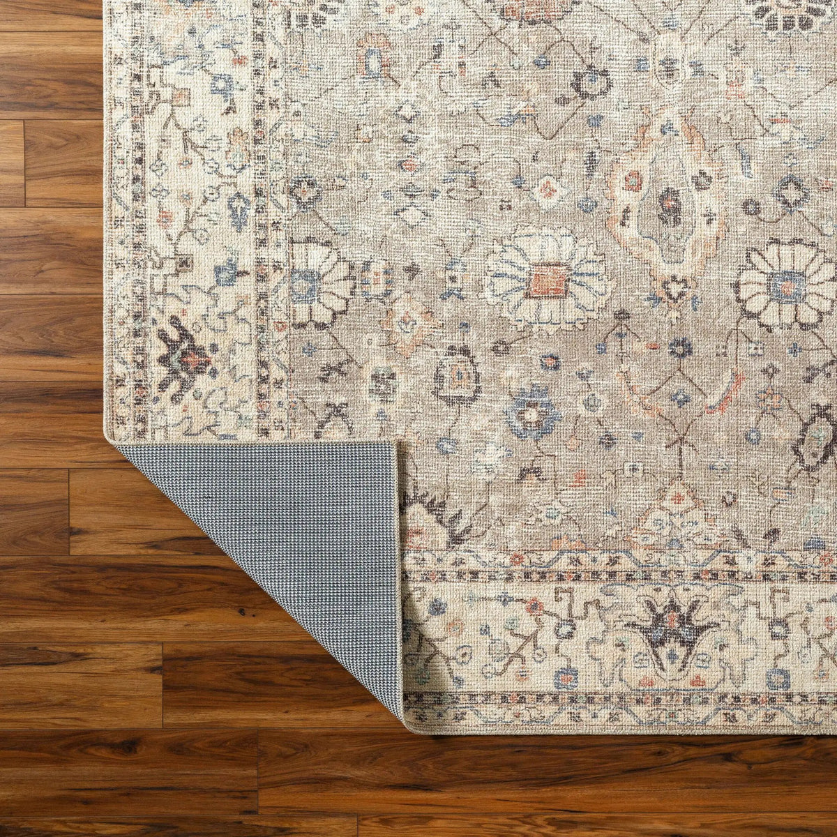 Davina BOCC-2302 Medium Gray Area Rug by Becki Owens x LIVABLISS