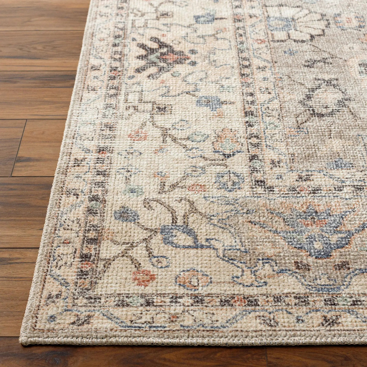 Davina BOCC-2302 Medium Gray Area Rug by Becki Owens x LIVABLISS