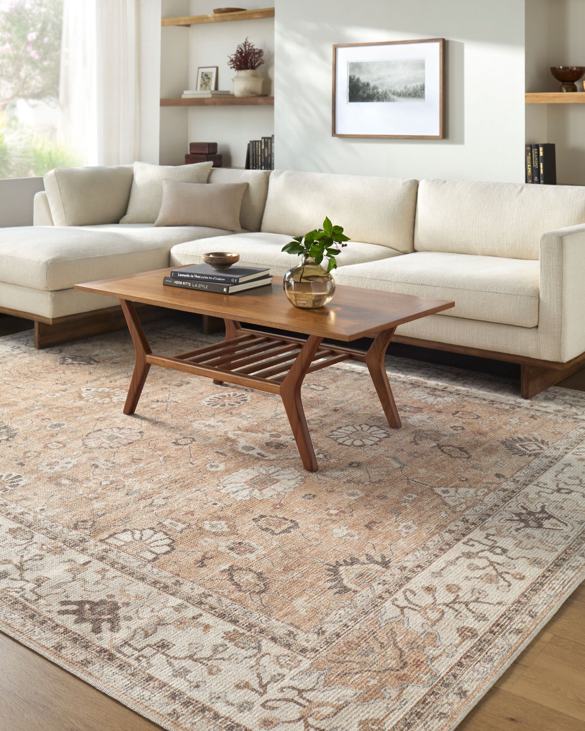 Becki Owens x LIVABLISS Davina BOCC-2303 Light Brown Area Rug