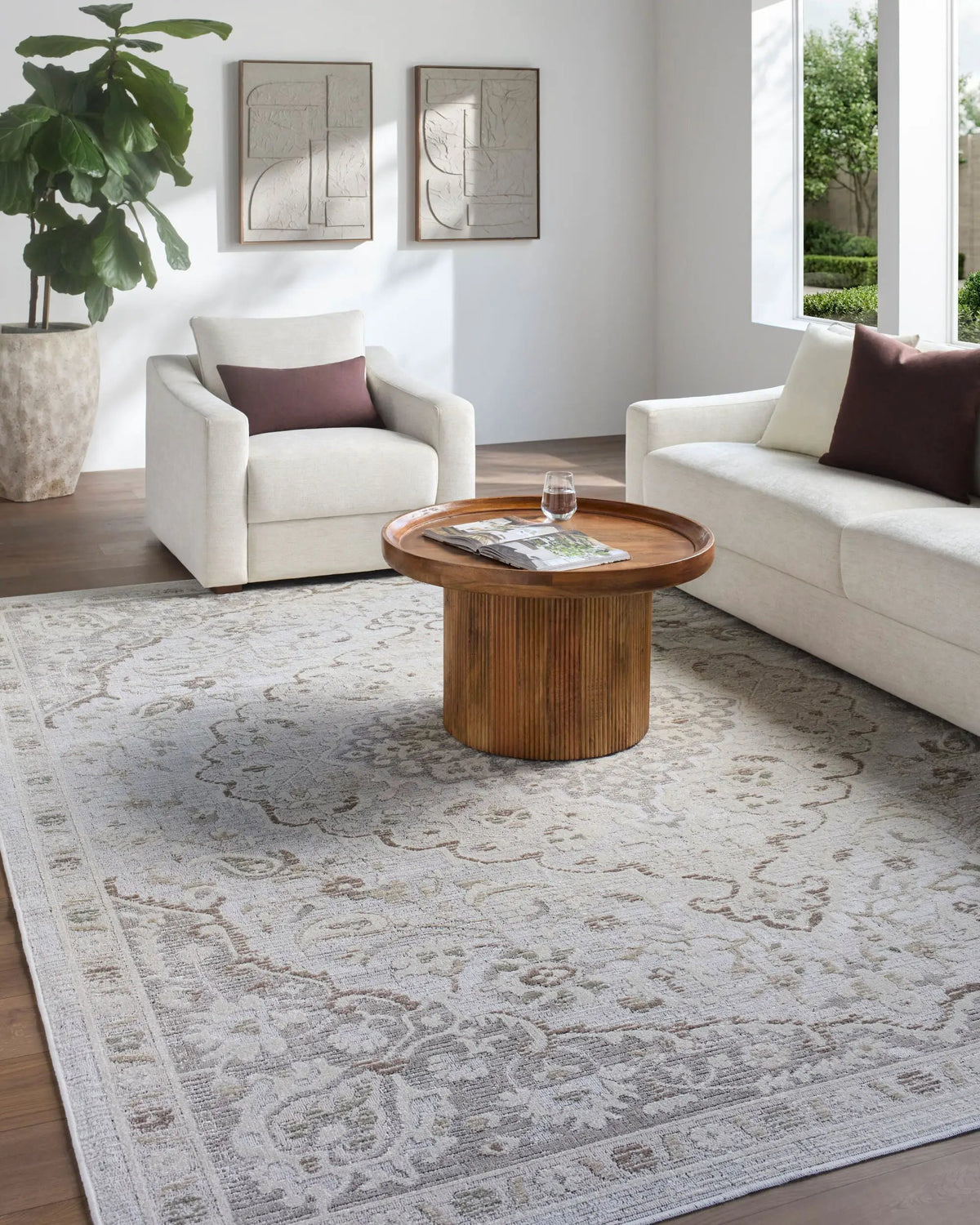 Livabliss x Becki Owens Carmela BOCM-2302 Ivory Area Rug
