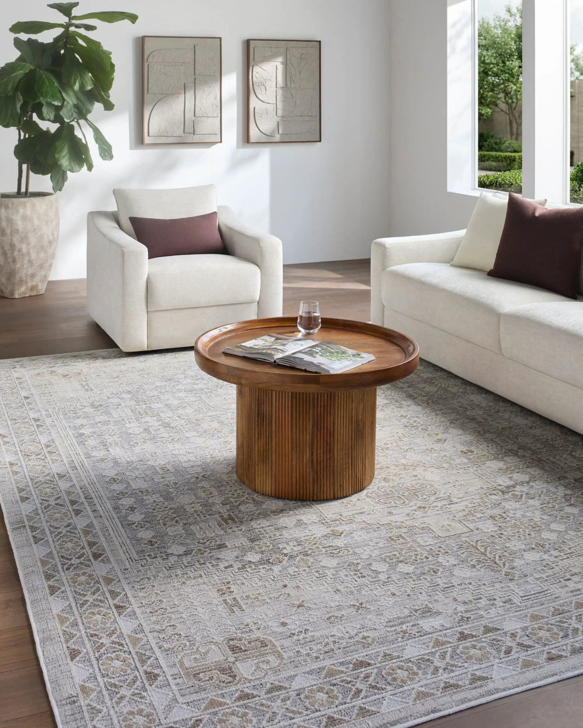 Livabliss x Becki Owens Carmela BOCM-2304 Ivory Area Rug