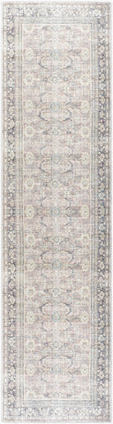 Becki Owens x Livabliss Darling BODA-2300 Brown Machine Washable Area Rug