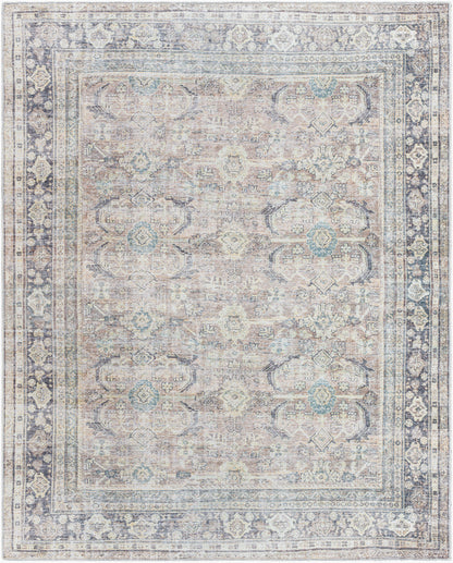 Becki Owens x Livabliss Darling BODA-2300 Brown Machine Washable Area Rug
