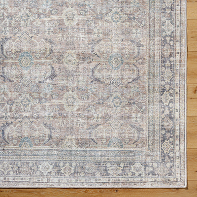 Becki Owens x Livabliss Darling BODA-2300 Brown Machine Washable Area Rug