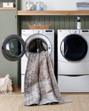 Becki Owens x Livabliss Darling BODA-2300 Brown Machine Washable Area Rug