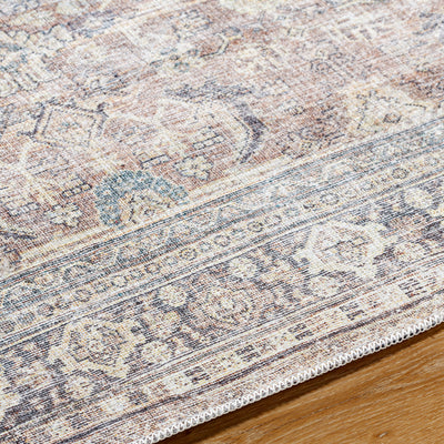 Becki Owens x Livabliss Darling BODA-2300 Brown Machine Washable Area Rug
