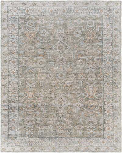 Becki Owens x Livabliss Darling BODA-2301 Olive Machine Washable Area Rug