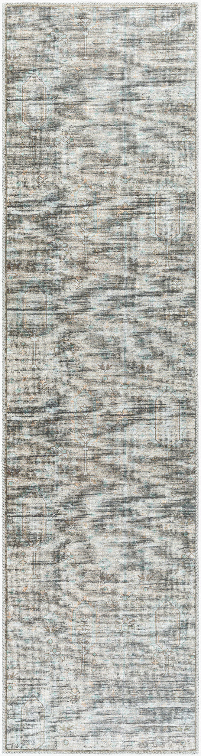Becki Owens x Livabliss Darling BODA-2302 Tan Machine Washable Area Rug