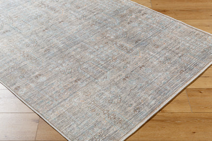 Becki Owens x Livabliss Darling BODA-2302 Tan Machine Washable Area Rug