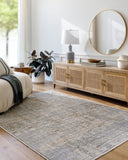 Becki Owens x Livabliss Darling BODA-2302 Tan Machine Washable Area Rug