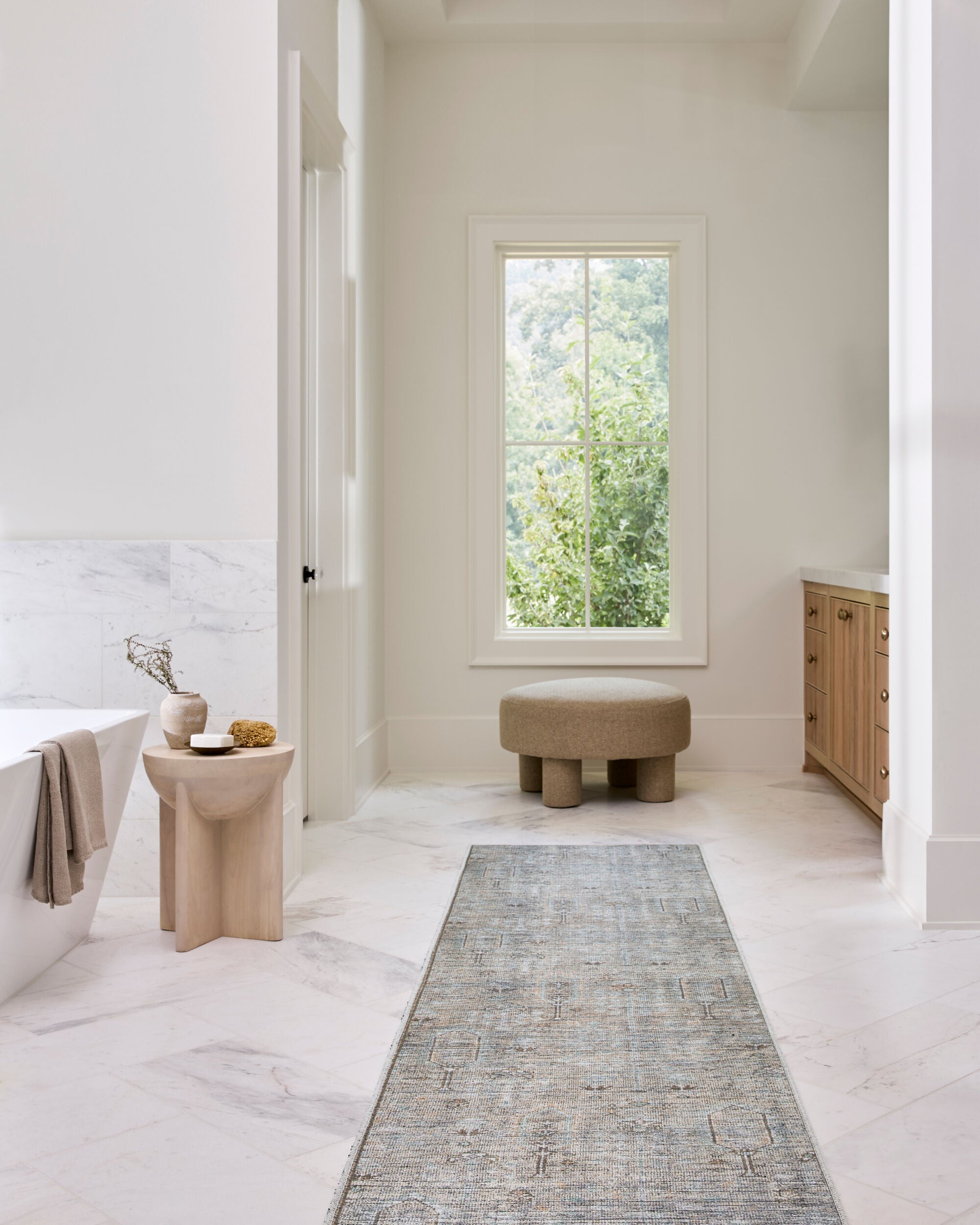 Becki Owens x Livabliss Darling BODA-2302 Tan Machine Washable Area Rug