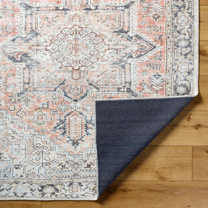Becki Owens x Livabliss Darling BODA-2303 Dusty Coral Machine Washable Area Rug