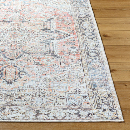 Becki Owens x Livabliss Darling BODA-2303 Dusty Coral Machine Washable Area Rug