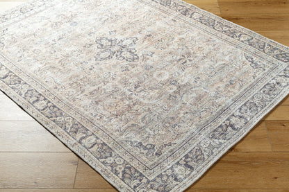 Becki Owens x Livabliss Darling BODA-2304 Tan Machine Washable Area Rug
