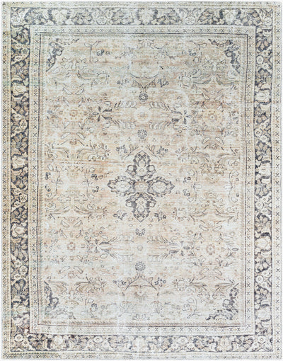 Becki Owens x Livabliss Darling BODA-2304 Tan Machine Washable Area Rug