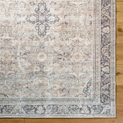 Becki Owens x Livabliss Darling BODA-2304 Tan Machine Washable Area Rug
