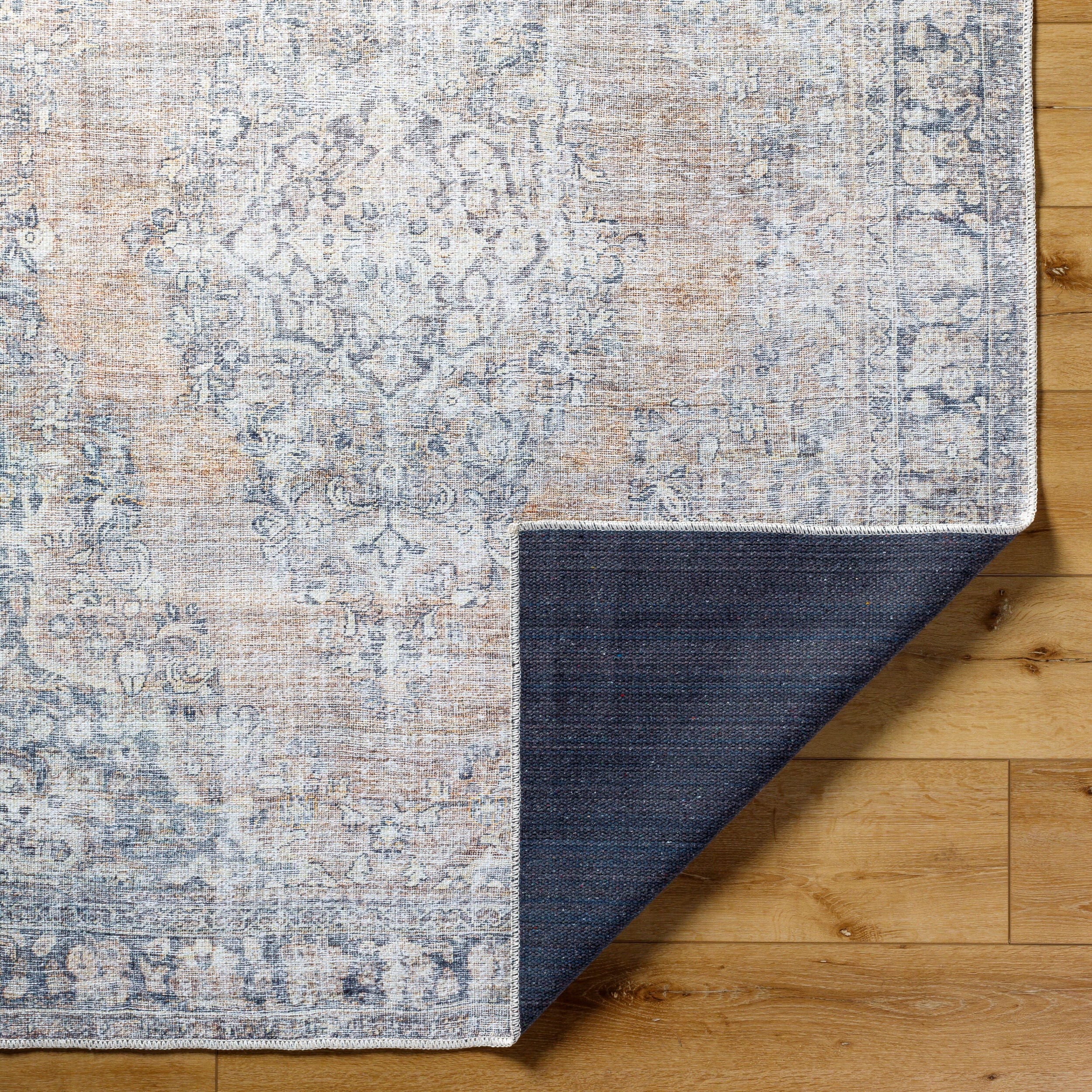 Becki Owens x Livabliss Darling BODA-2305 Rust Machine Washable Area Rug