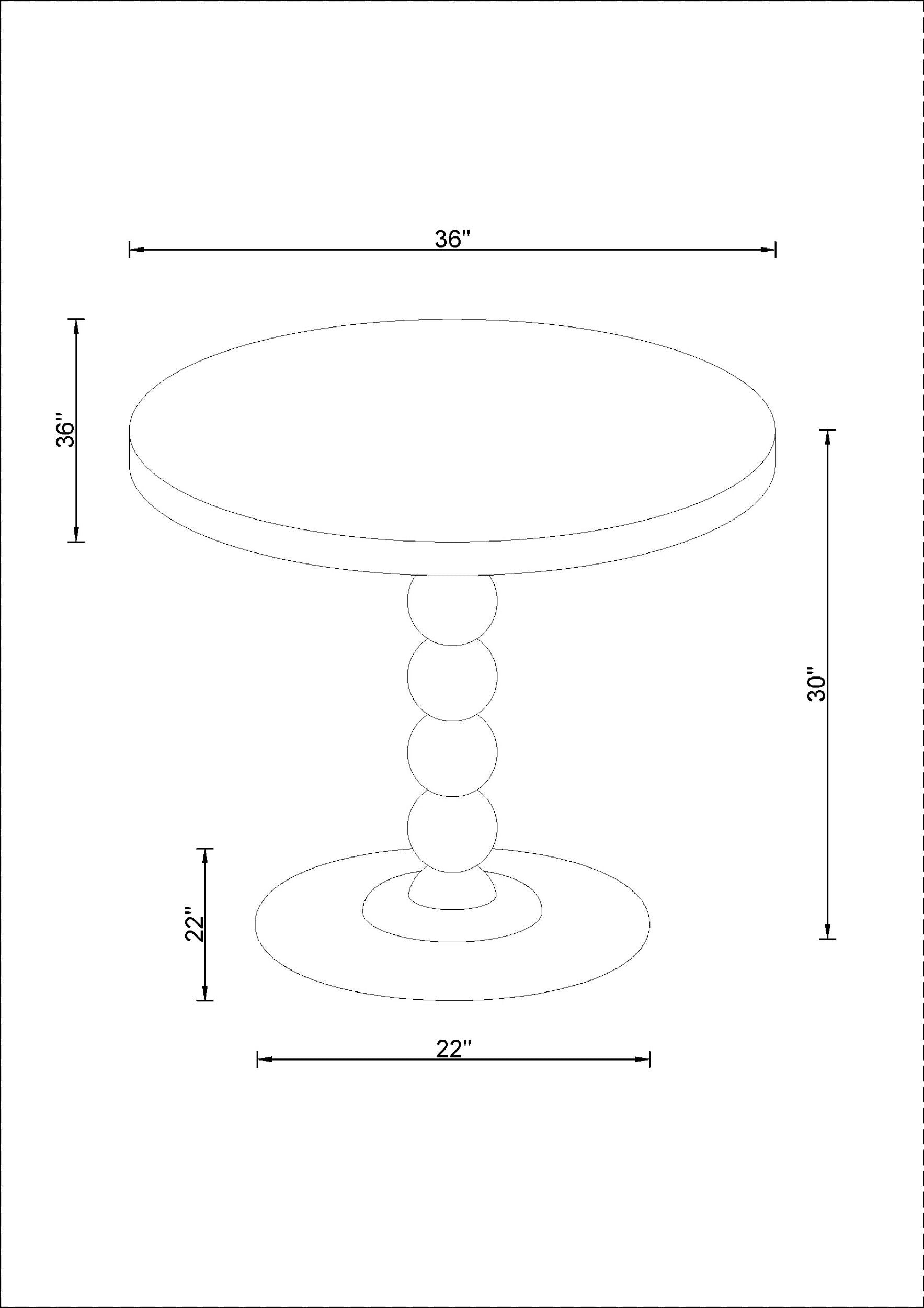Becki Owens x LIVABLISS Del Ray BODL-002 Dining Table