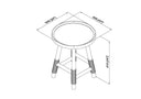Becki Owens x LIVABLISS Esmarca BOES-001 End Table