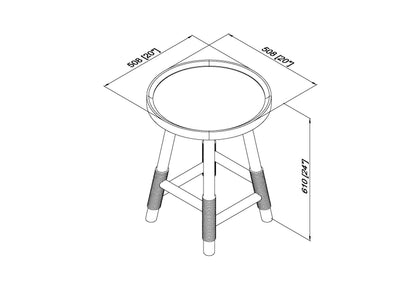 Becki Owens x LIVABLISS Esmarca BOES-001 End Table
