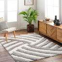 Surya Bologna BOG-2303 Gray Area Rug by LIVABLISS