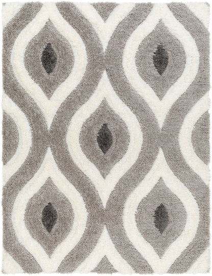 Surya Bologna BOG-2304 Gray Area Rug by LIVABLISS