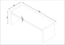 Becki Owens x LIVABLISS Kapri BOKP-001 Bench