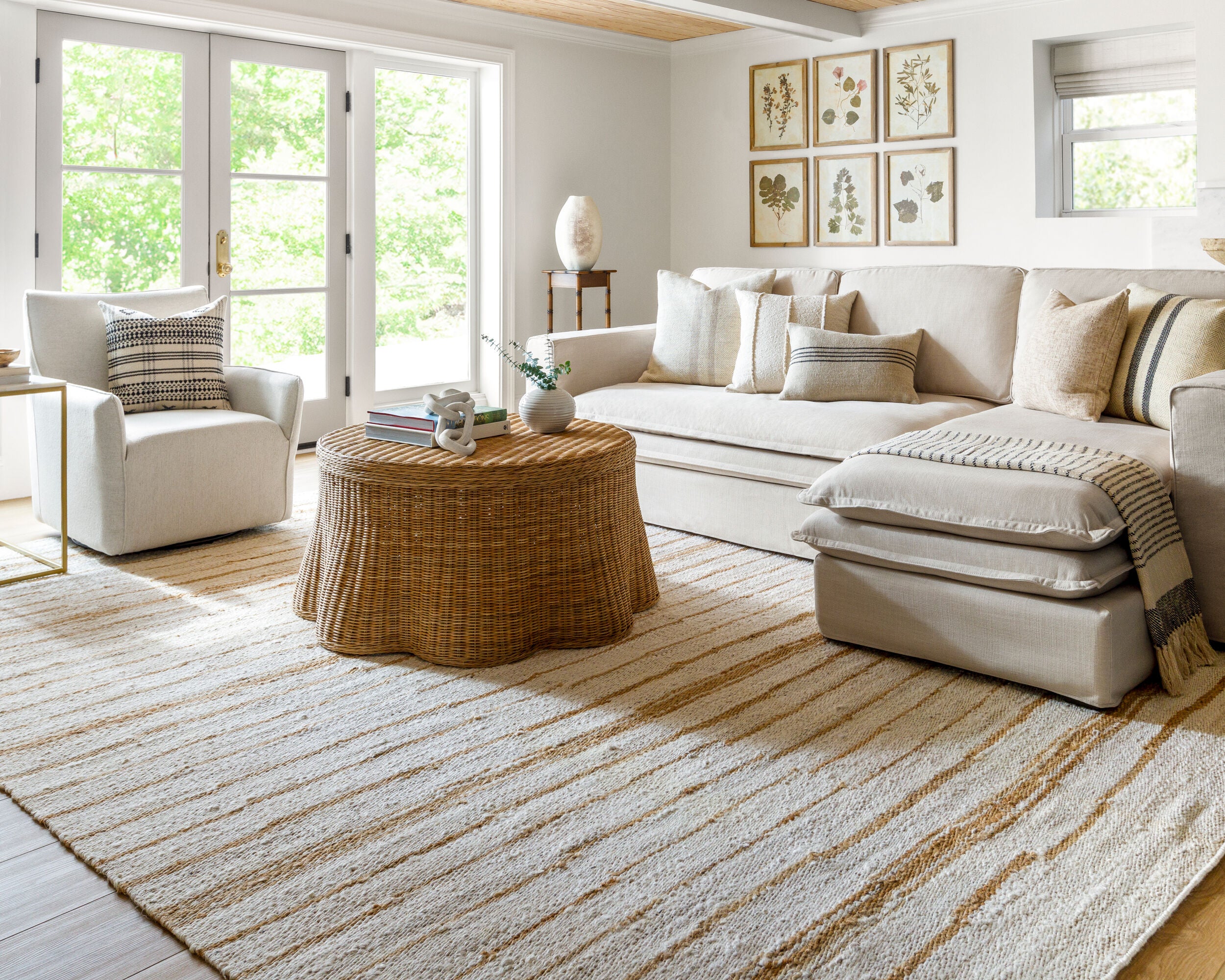 Becki Owens Kamey BOKY-2306 Ivory Area Rug by LIVABLISS