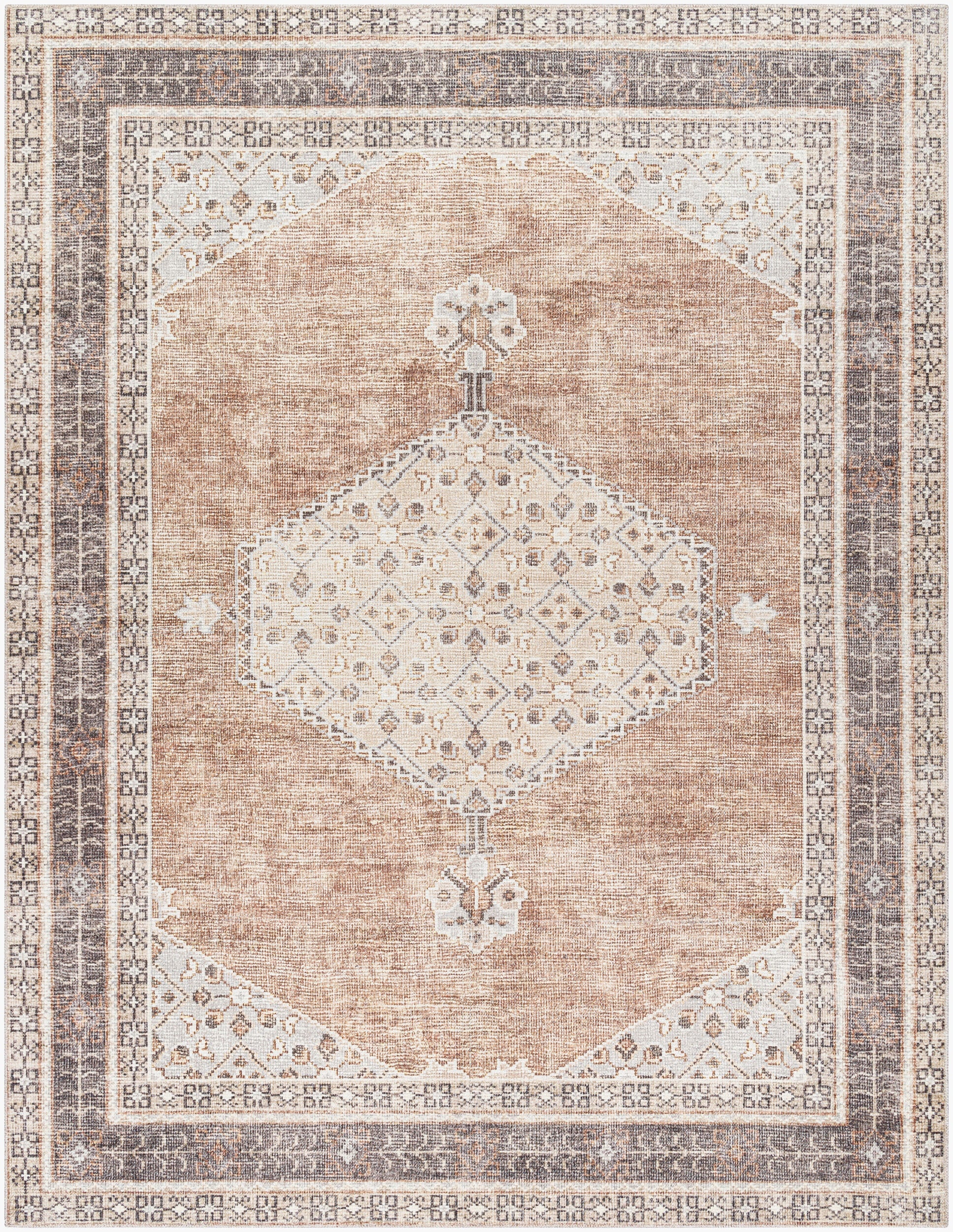 Becki Owens x LIVABLISS Lila BOLC-2300 Tan Area Rug