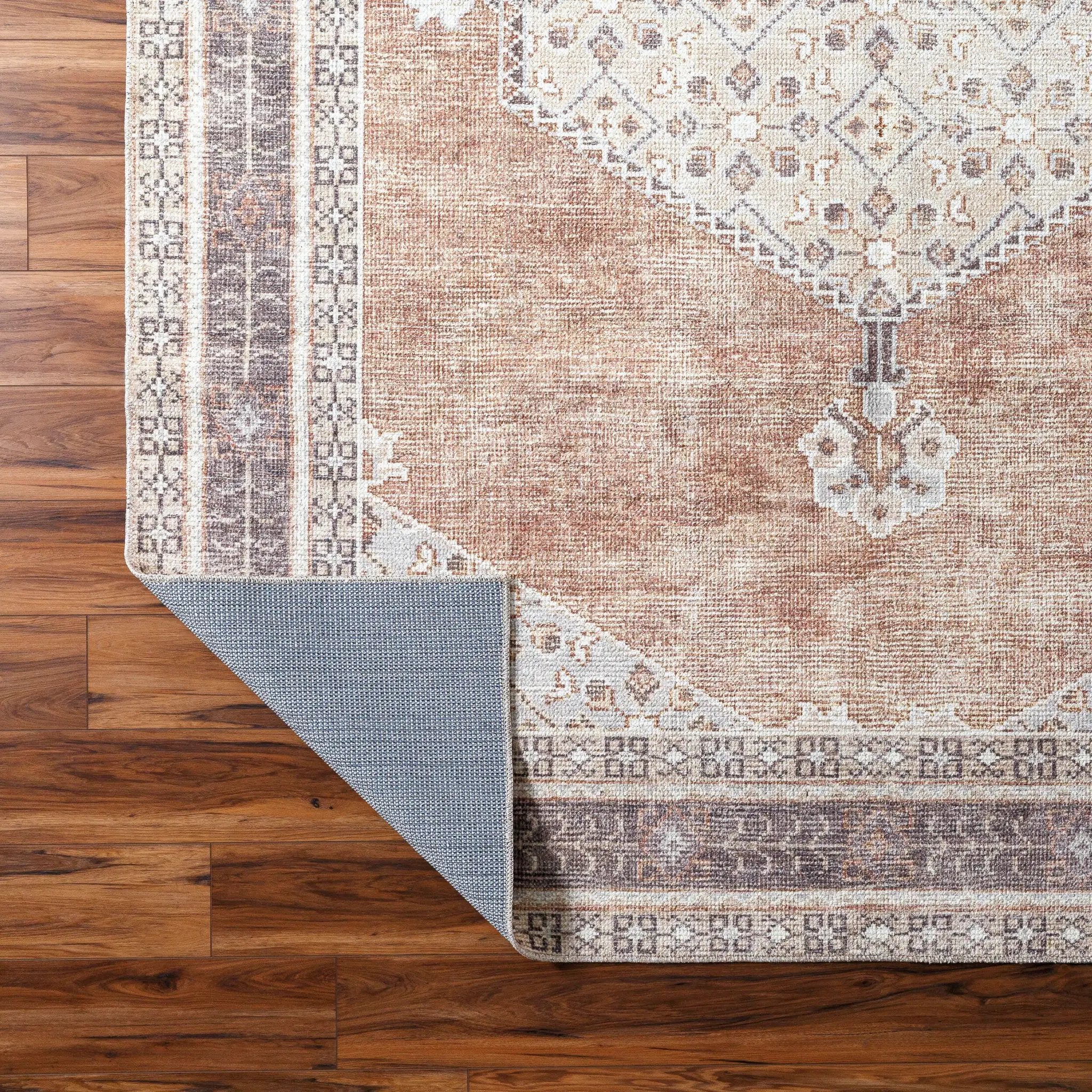 Lila BOLC-2300 Tan Area Rug by Becki Owens x LIVABLISS