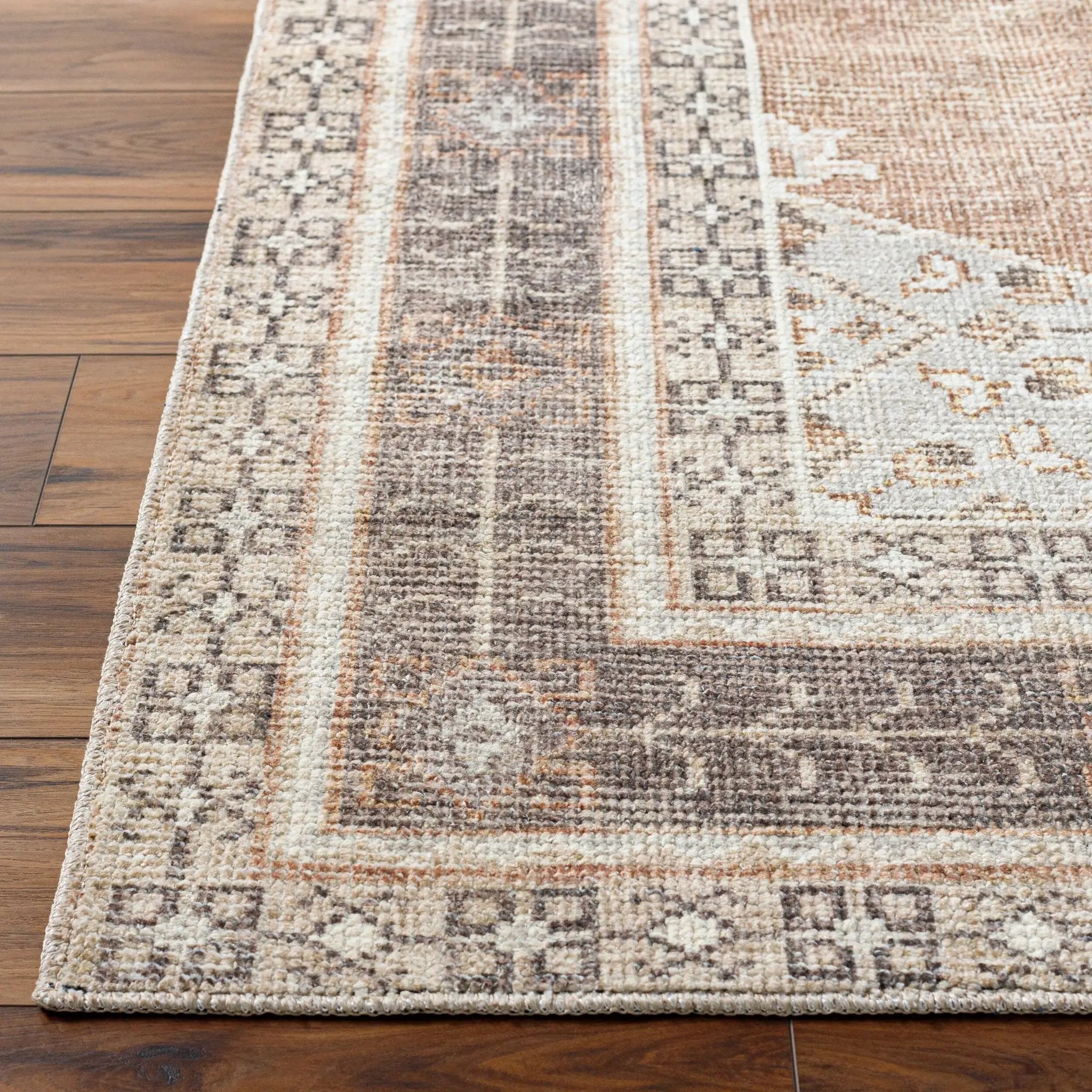 Lila BOLC-2300 Tan Area Rug by Becki Owens x LIVABLISS