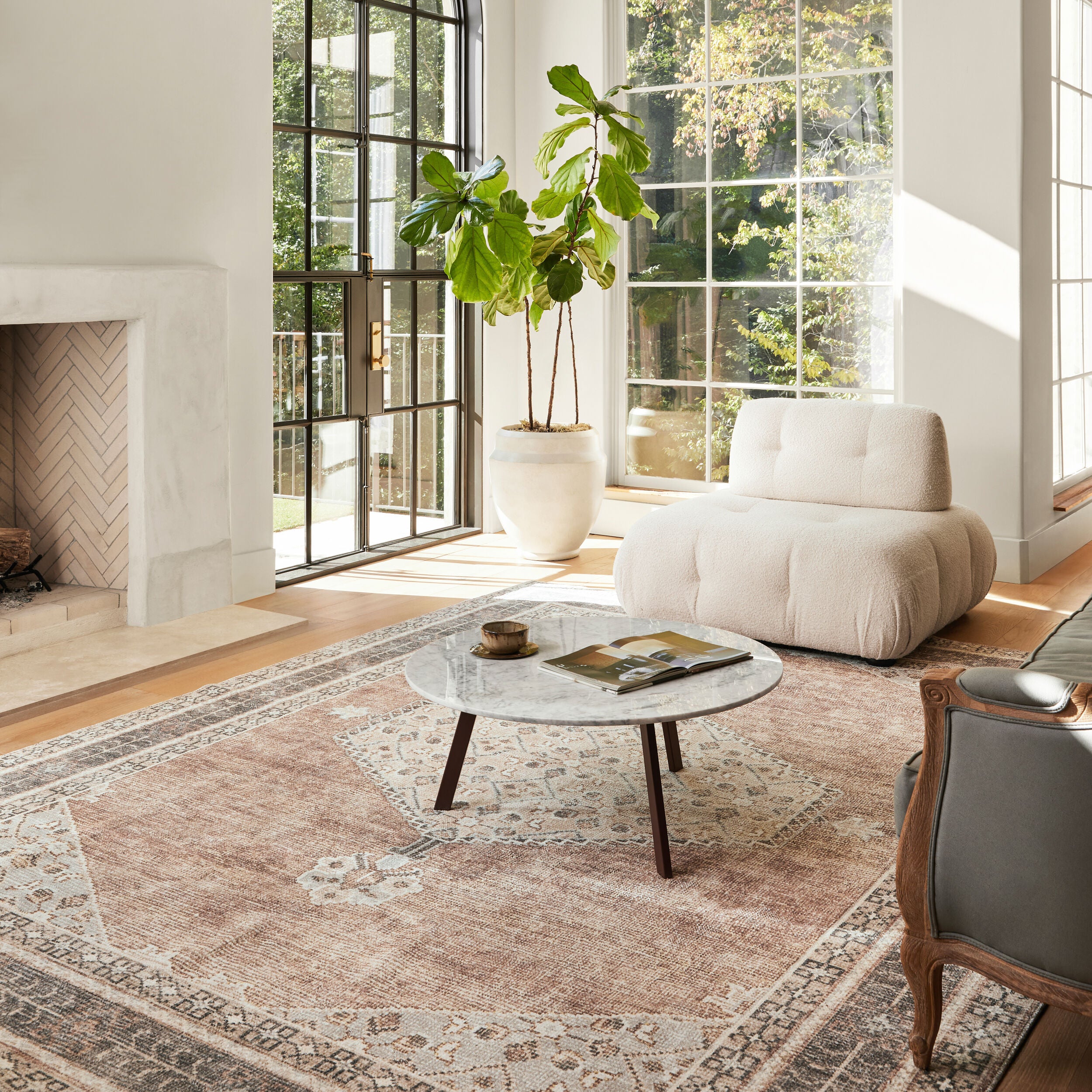 Becki Owens x LIVABLISS Lila BOLC-2300 Tan Area Rug