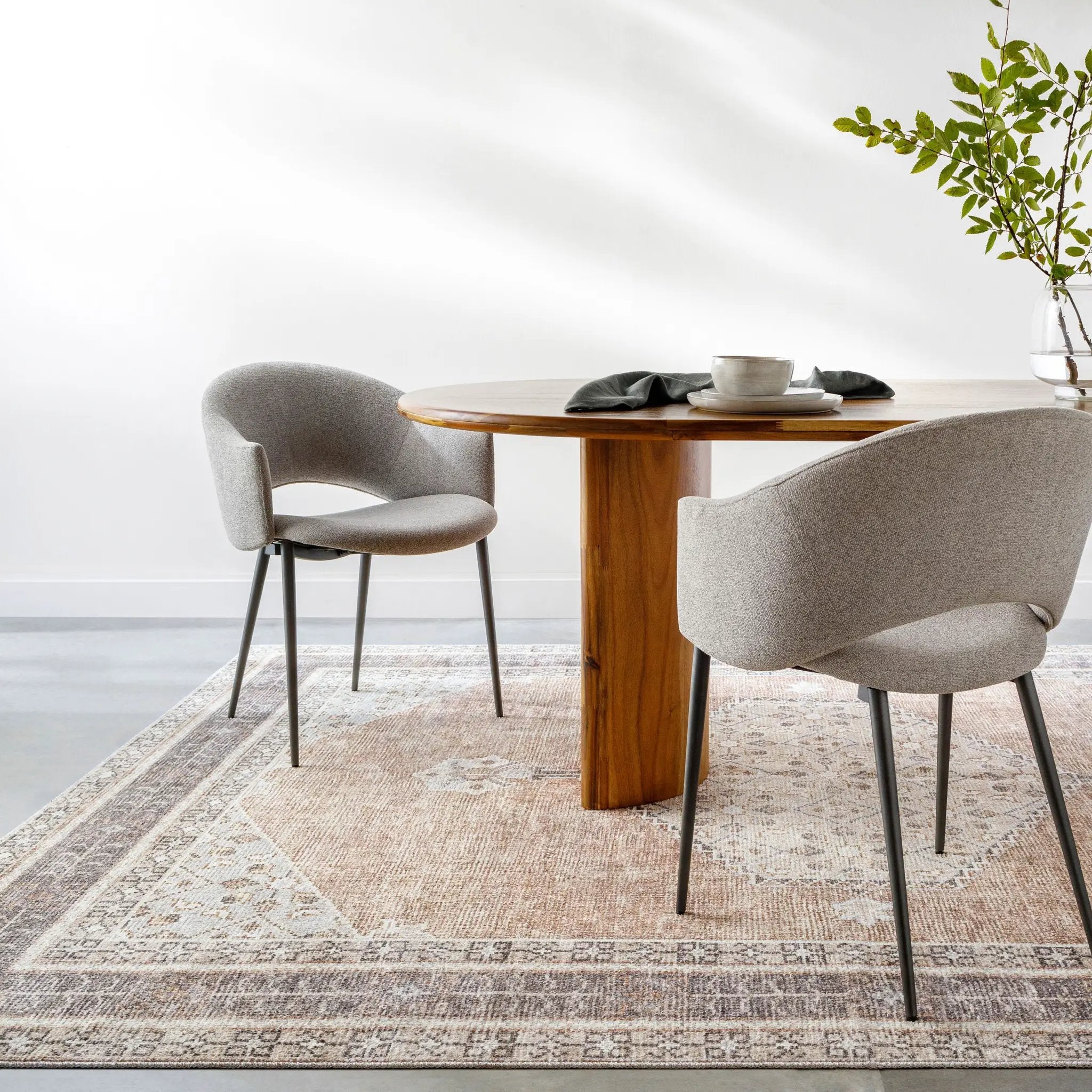 Lila BOLC-2300 Tan Area Rug by Becki Owens x LIVABLISS