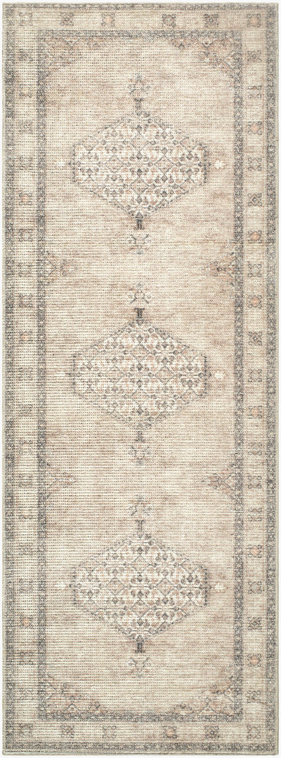 Becki Owens x LIVABLISS Lila BOLC-2302 Medium Brown Area Rug