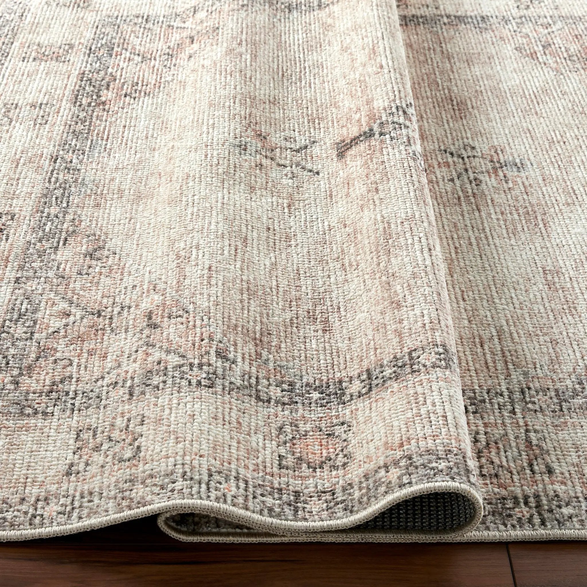 Lila BOLC-2302 Medium Brown Area Rug by Becki Owens x LIVABLISS