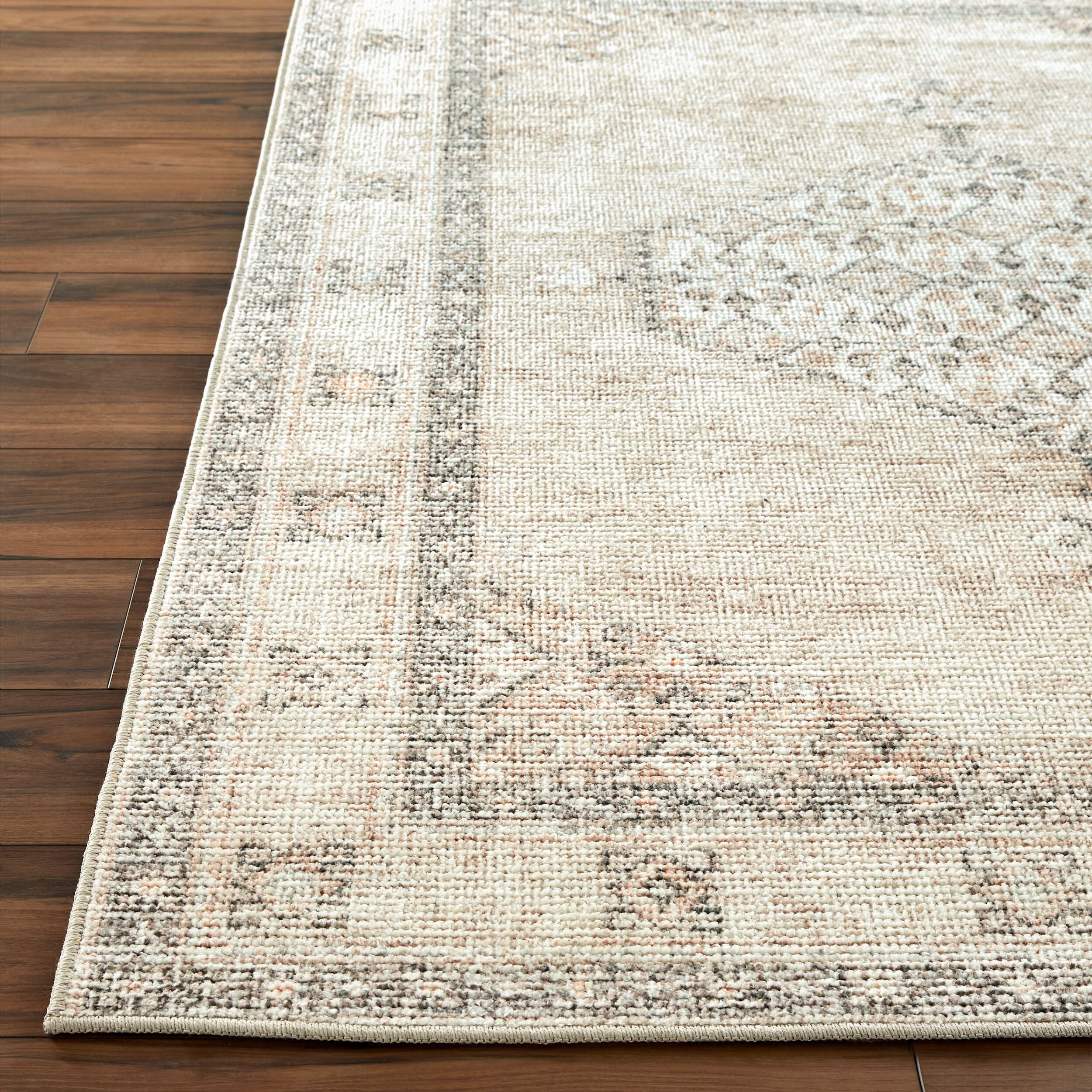 Becki Owens x LIVABLISS Lila BOLC-2302 Medium Brown Area Rug