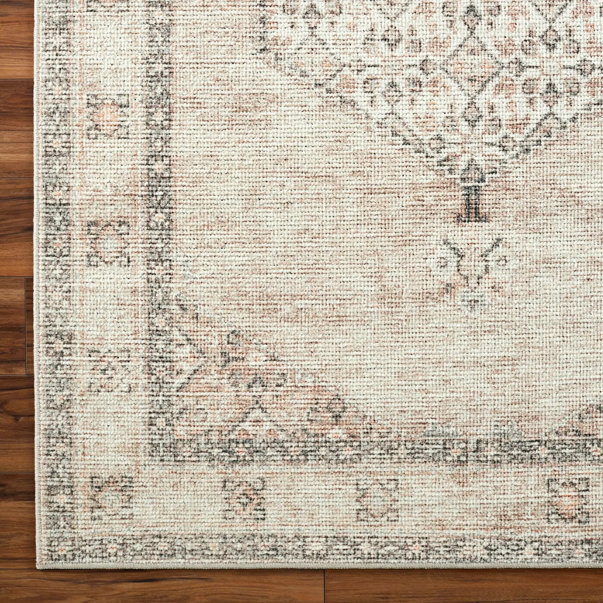 Lila BOLC-2302 Medium Brown Area Rug by Becki Owens x LIVABLISS