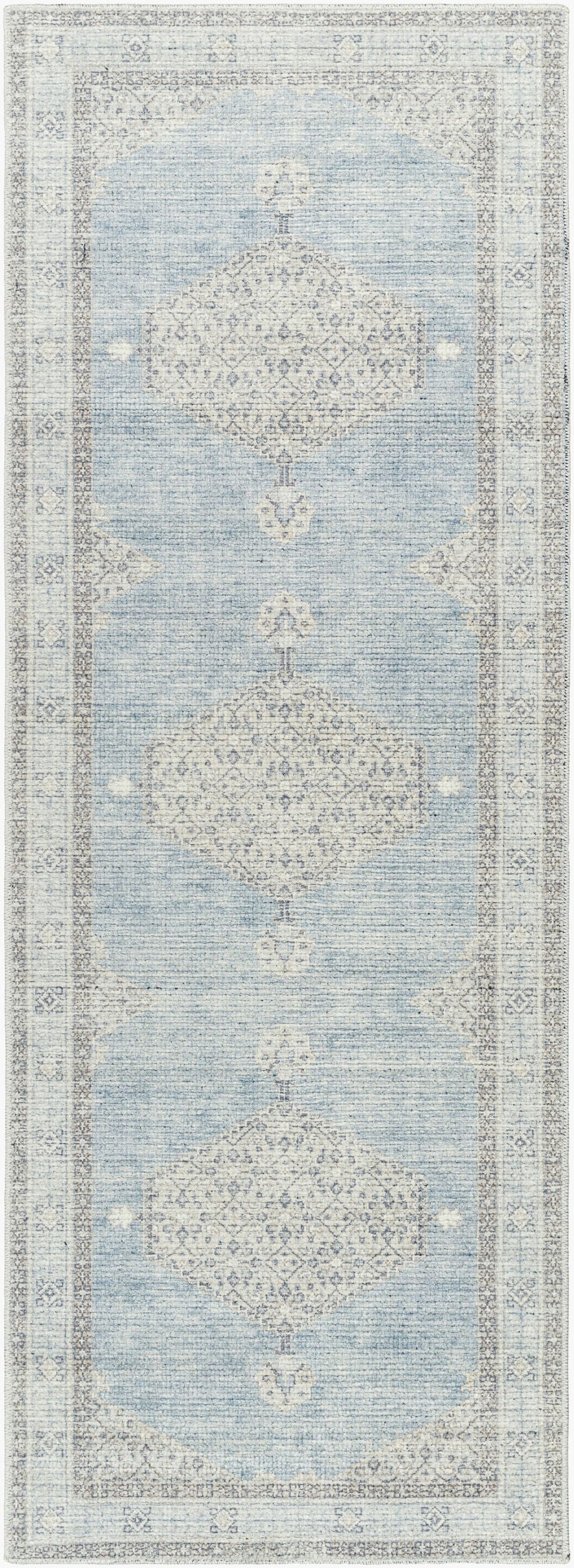 Becki Owens x LIVABLISS Lila BOLC-2303 Denim Area Rug