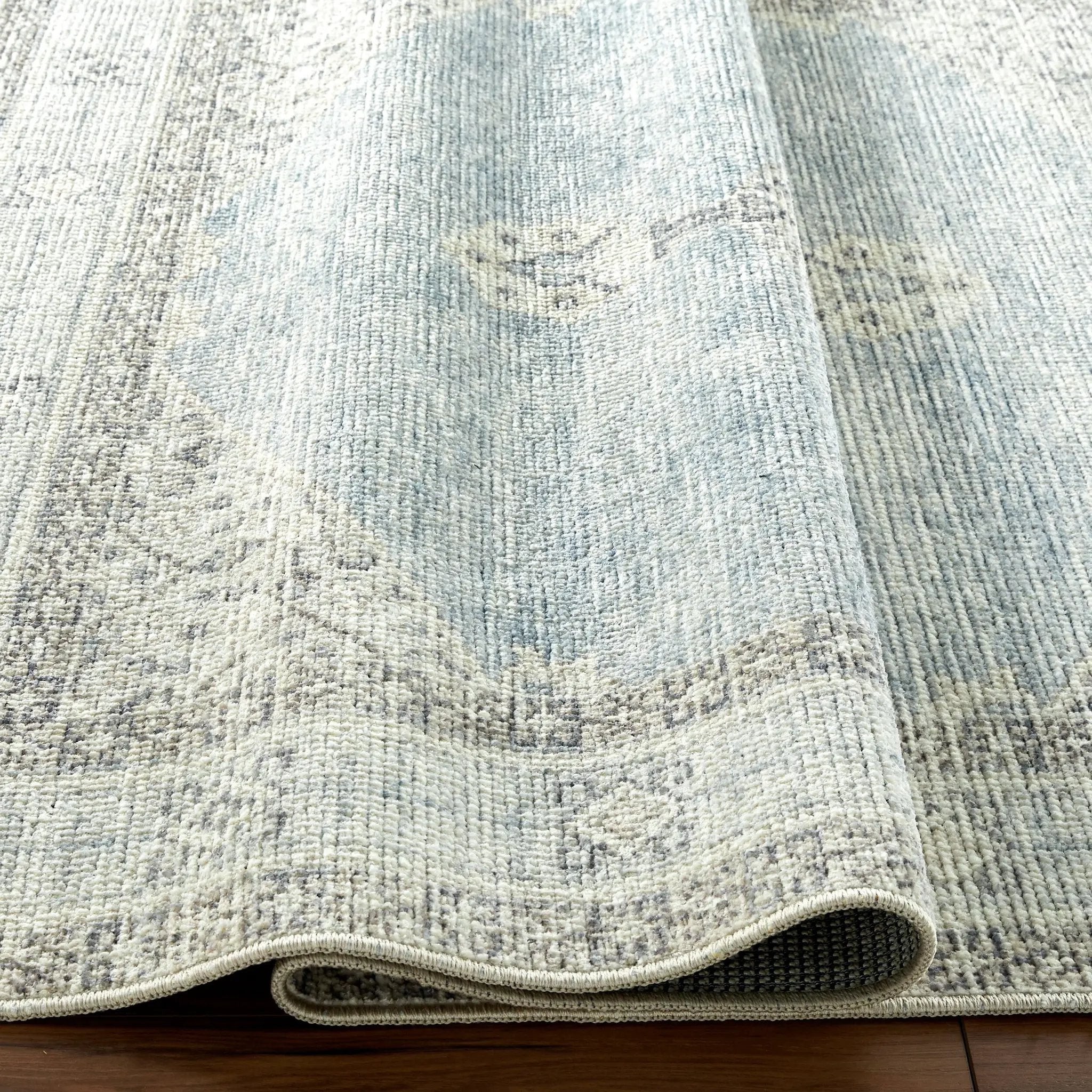 Lila BOLC-2303 Denim Area Rug by Becki Owens x LIVABLISS