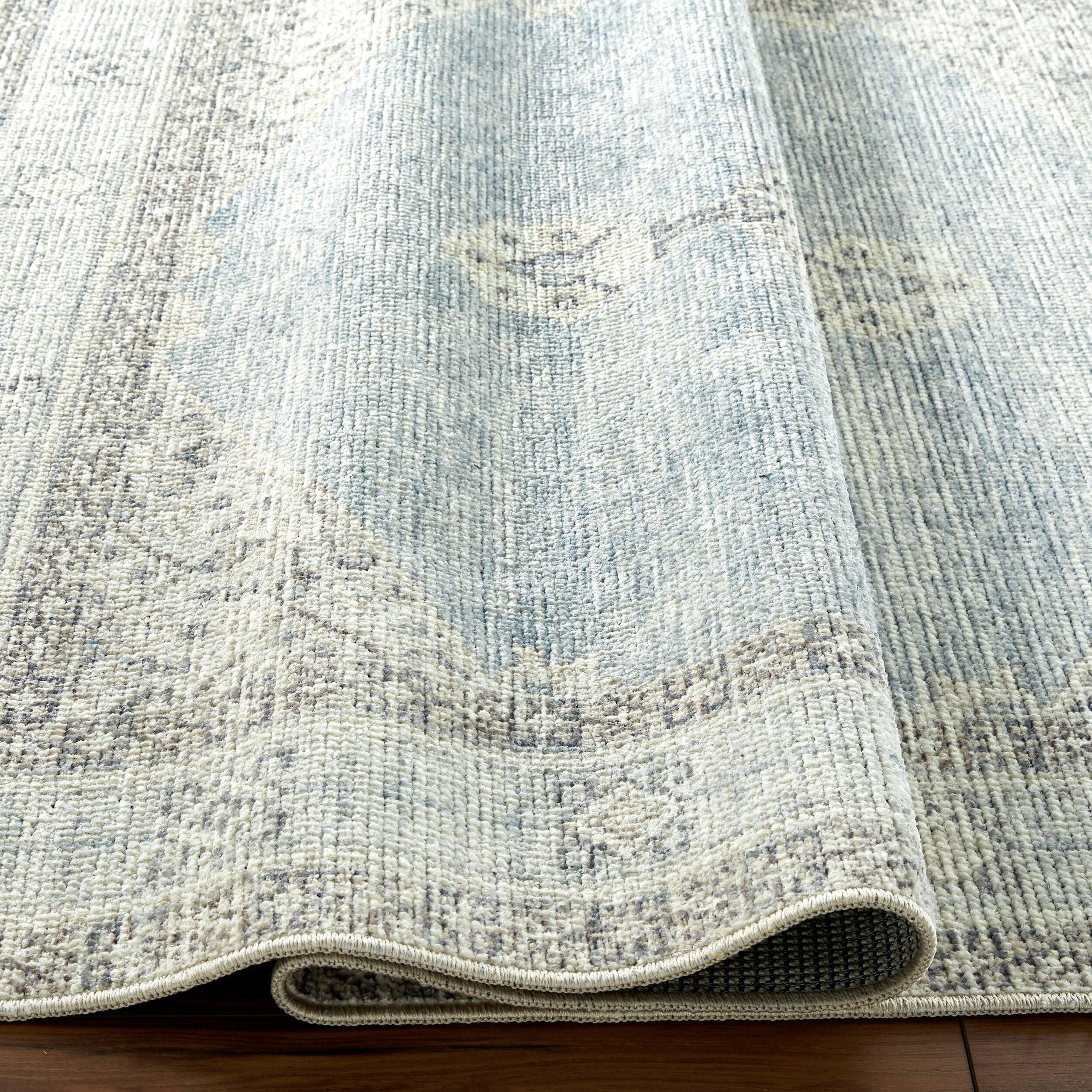 Becki Owens x LIVABLISS Lila BOLC-2303 Denim Area Rug